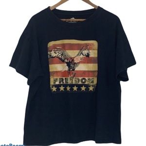 Mountainaire Eagle Freedom T-Shirt Mens SzXL